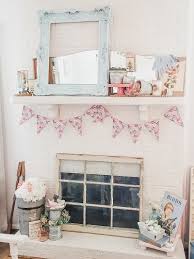 Time To Decorate The Mantel For Spring