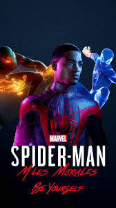 Players will experience the rise of miles morales as. Marvel S Spider Man Miles Morales Logo Wallpapers Wallpaper Cave