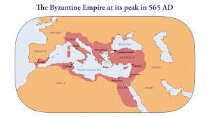 byzantine empire map history and