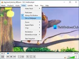 video as desktop background in windows pc