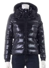 Moncler Bady Quilted Hooded Jacket Black Moncler Size
