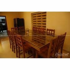 Countertop Glass Top Dining Table Set