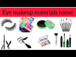 eye makeup materials name all eye