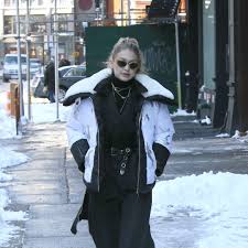 So, it's no surprise that the star is often spotted wearing outfits with an athletic twist. Gigi Hadid Turns The Bomb Cyclone Into A Cool Street Style Moment Vogue