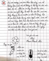 Bé gái lớp 7 viết thư thuyết phục mẹ cho dùng điện thoại