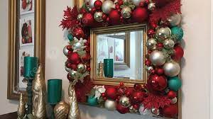 christmas wreath background image