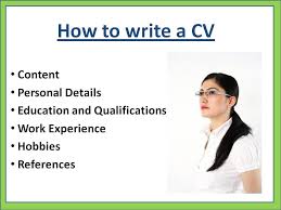 How To Write A Cv, How To Write Cv - How To Write A Curriculum Vitae (Cv) For A Job ? Resume Writing Services , Write Cv , Curriculum Vitae Example ,
