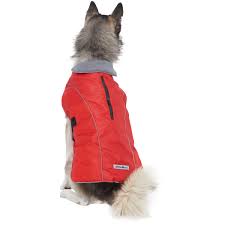 Eddie Bauer Pet Cardinal Peak Performance Harness Dog Jacket Large