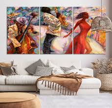 African American Wall Art Painting Jazz