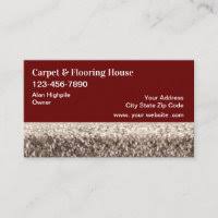flooring services business cards