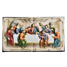 Last Supper Plaque