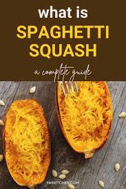 spaghetti squash 101 nutrition