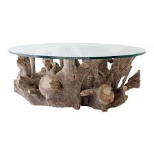 Teak Root Coffee Table Round For