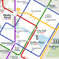 singapore rail map city train route
