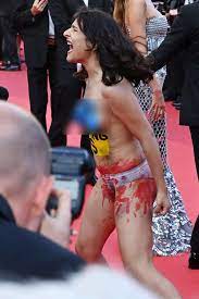 Nude Protester Interrupts Red Carpet at Cannes Film Festival