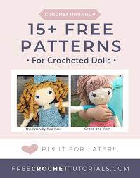 15 free crocheted doll patterns free