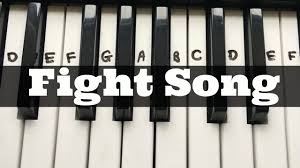 Fight Song Rachel Platten Easy Keyboard Tutorial With Notes Right Hand