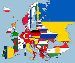A második legnagyobb nemzetiség különböző európai országokban