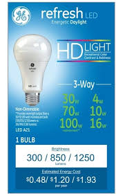 Refresh 3 Way Led Light Bulb Low Price Lamps Light Fixtures For Sale Lifeandhome Com
