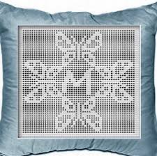 Filet Crochet Chart Butterfly Monogram Now With Row By Row Instructions Pattern By Viktoria Lyn