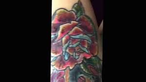 Therefore, limit yourself to only short showers until the tattoo has finished peeling. My Tattoo Healing Process Day 8 Scabbing And Flaking Youtube