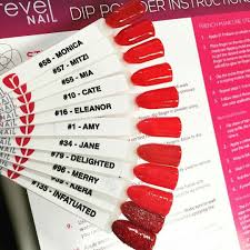 Revel Reds In 2019 Revel Nail Dip Powder Dip Nail Colors