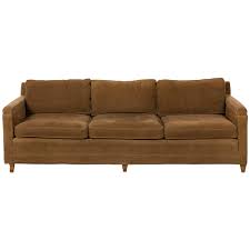 mid century danish corduroy sofa for