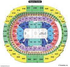 staples center seating chart seating