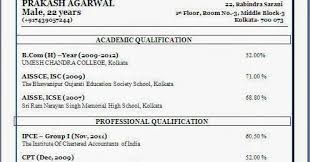 You may also download completed resume format for fresher/experience in pdf. Cv Format For Fresher Pdf