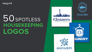 50 spotless housekeeping logos