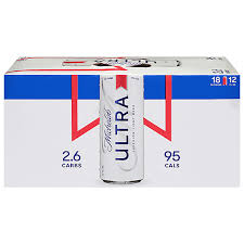 michelob ultra light beer 18 pack beer