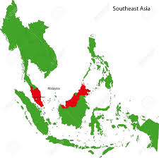 Map showing where is malaysia located on the world map. Location Of Malaysia On Southeast Asia Royalty Free Cliparts Vectors And Stock Illustration Image 21857958