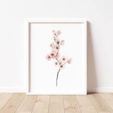 Cherry Blossom Wall Art Cherry Blossom