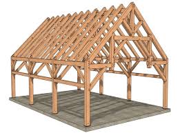 24 36 hammer truss timber frame