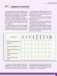 Cuaderno de actividades sexto grado: Geografia Sexto Grado 2017 2018 Ciclo Escolar Centro De Descargas