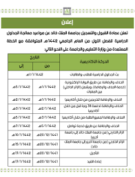 تخصصات جامعة الملك خالد 1443