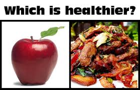 Whats More Healthy An Apple Or Liver Food Renegade