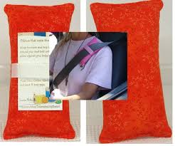 Port Pillow Seat Belt Pillow For