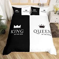 Hers Matching Couple Bedding Set
