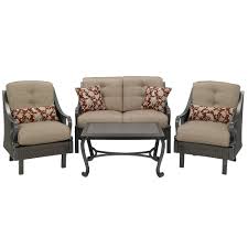 Shop for sofas, couches, recliners, chairs, tables, mattress in a box, and more today. La Z Boy Preston 4 Piece Seat Patio Set Shop Your Way Online Shopping Earn Points On Tools Appliances Electronics More