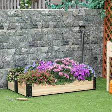 Outsunny 47 X 31 Raised Garden Bed