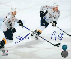 I wouldn't be surprised if nashville wins the cup next year while we go. Autographed Shea Weber Ryan Suter 8x10 Nashville Predators Photo At Amazon S Sports Collectibles Store