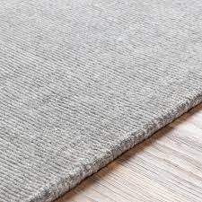 bari grey wool area rug 5x7 lfi