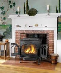 vented gas fireplace wood stove