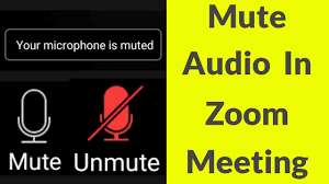 How to fix a microphone not working in zoom. How To Mute Unmute Audio In Zoom Meeting Youtube
