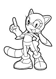 Fox playing with the ball coloring page. Tails And Knuckles Coloring Pages Coloring Pages Ideas