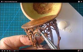Creating Faux Rust Using Acrylic Paint