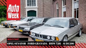 Opel Senator - Ford Granada - BMW 728i - Audi 200 - Test -