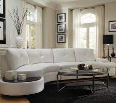 7 white curved sectionals for a modern