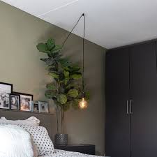 Design Hanging Lamp Black 1 Light With